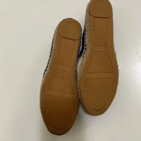 Tory Burch Espadrille Canvas Flats - Size 7 - Picture 4 of 5